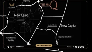 تاون هاوس بمساحة 180 متر مربع كمبوند ذا مارك القاهرة الجديدة