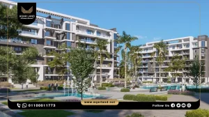 شقة بمساحة 160 متر مربع كمبوند الباتيو اورو التجمع الخامس