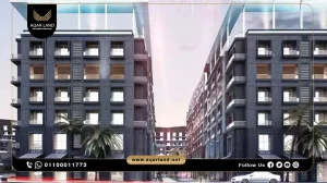 شقة بمساحة 163 متر مربع كمبوند بارك لين العاصمة الإدارية