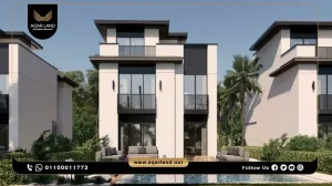 تاون هاوس بمساحة 167 متر مربع كمبوند ات ايست المستقبل سيتي