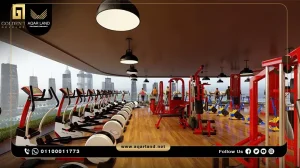 مكتب إداري بمساحة 38 متر مربع مول كاسكادا العاصمة الإدارية