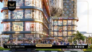 مكتب إداري بمساحة 38 متر مربع مول كاسكادا العاصمة الإدارية