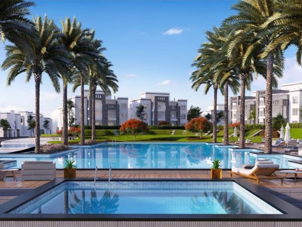 شاليه بمساحة 144 متر مربع في قرية أمواج الساحل الشمالي