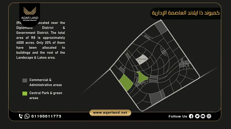 كمبوند ذا ايلاند العاصمة الإدارية The Islands New Capital