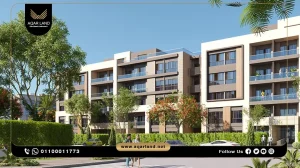 شقة بمساحة 128 متر مربع كمبوند ازاد فيوز القاهرة الجديدة