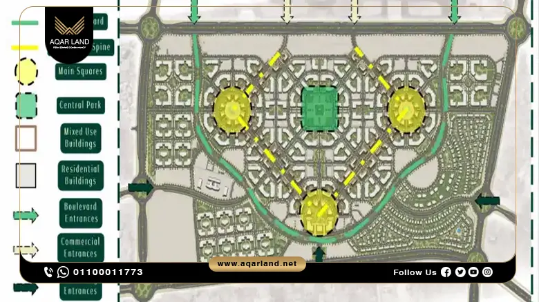 كمبوند جاردن سيتي العاصمة الإدارية Garden City New Capital