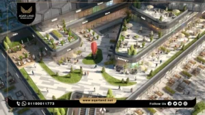 مكتب إداري للبيع في مول هيلتون تاور العاصمة الإدارية الجديدة بمساحة 31م