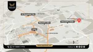 مكتب إداري للبيع في مول هيلتون تاور العاصمة الإدارية الجديدة بمساحة 31م