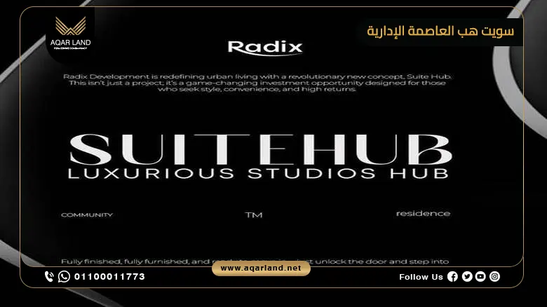 الاستثمار في سويت هب العاصمة الإدارية
