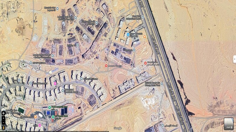 خريطة ماونتن فيو اي سيتي خريطة ماونتن فيو اي سيتي