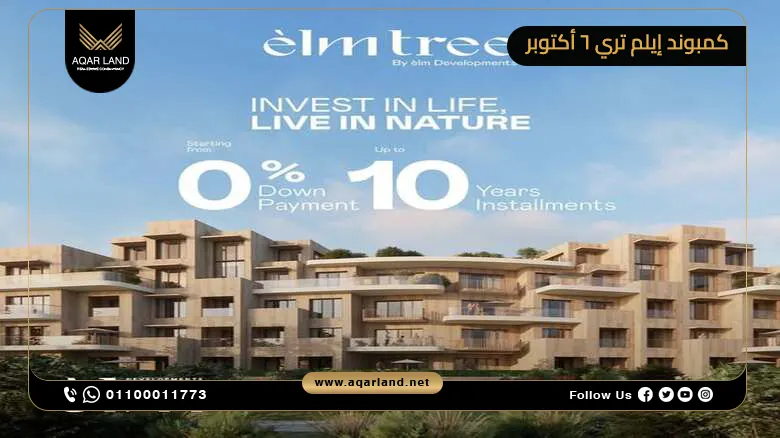 تحليل لمميزات الاستثمار العقاري في ELM Tree 6 October تحليل لمميزات الاستثمار العقاري في ELM Tree 6 October