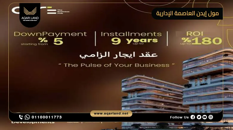 مول إيدن العاصمة الإدارية Mall Iden New Capital