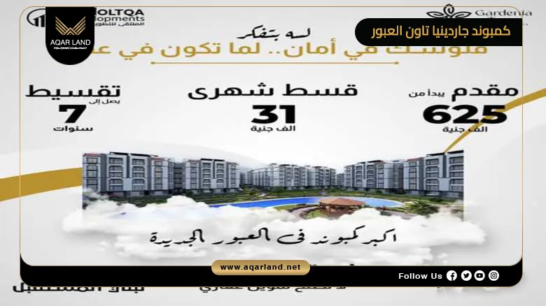 كمبوند جاردينيا تاون العبور Gardenia Town El Obour 2026