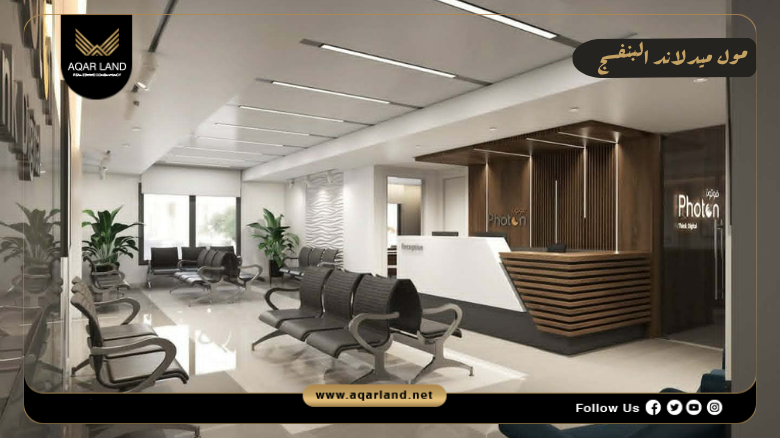 مول ميدلاند البنفسج 2026 Mall Medland El Banafseg 3 تصميم مول ميدلاند البنفسج
