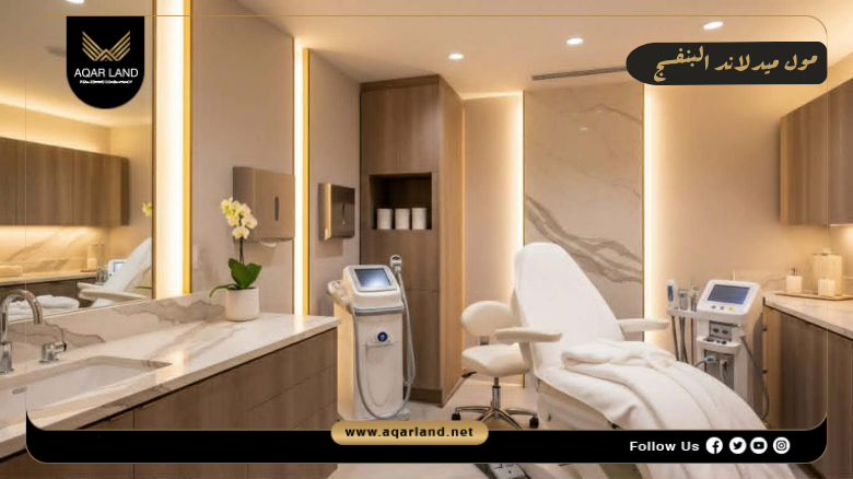 مول ميدلاند البنفسج 2026 Mall Medland El Banafseg 4 مساحة مول ميدلاند البنفسج
