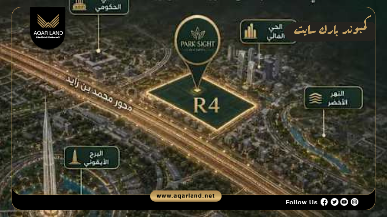كمبوند بارك سايت العاصمة الإدارية 2026 Park Sight New Capital 2 موقع كمبوند بارك سايت العاصمة الإدارية