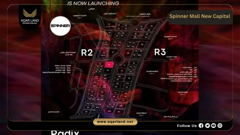 Location of Spinner Mall New Capital 