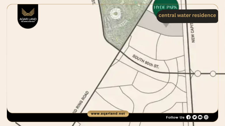 Central Water Residence by Hyde Park New Cairo 2026 2 location central water residence