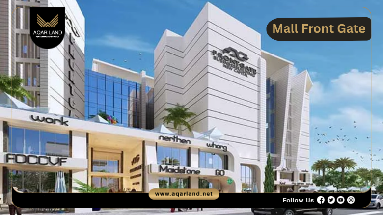 design and area of mall front gate 