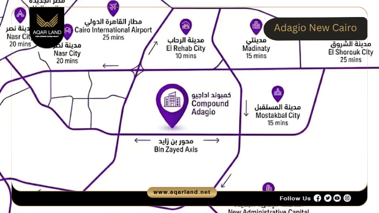 location Adagio New Cairo 