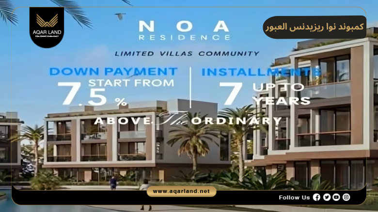 أسعار كمبوند نوا ريزيدنس العبور
