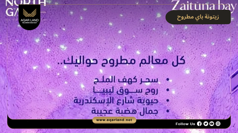 خدمات ومرافق زيتونة باي مطروح 