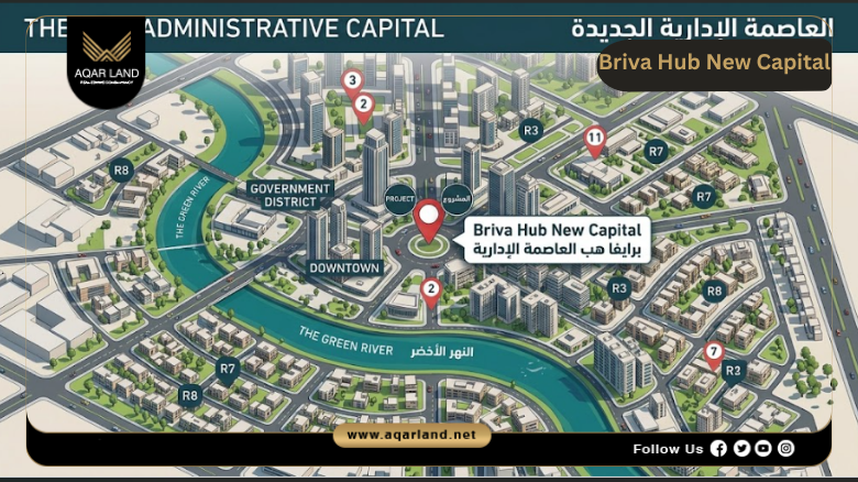 location of briva hub mall