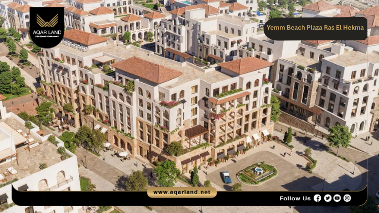 Yemm Beach Plaza Ras El Hekma by Modon development
