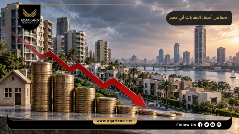 انخفاض أسعار العقارات في مصر | أحدث التوقعات والتفاصيل 2026