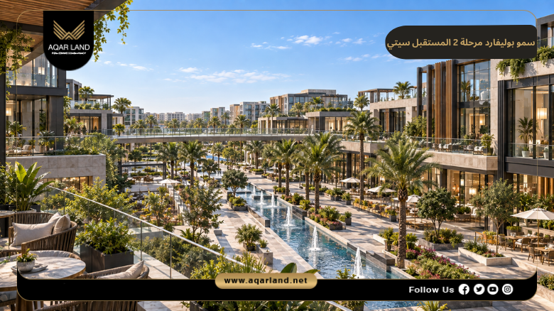 سمو بوليفارد مرحلة 2 المستقبل سيتي Sumou Boulevard Phase 2 Mostakbal City